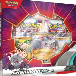 Pokemon Tcg Annihilape Ex Box 4 Booster Packs Promo Trading Card Game