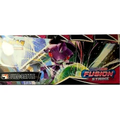 Pokemon Tcg Sword Shield Fusion Strike Build & Battle 10-Box Display Card Kit