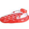 Pool Central 65'' Red And White Inflatable Strawberry Pool Water Lounge Float