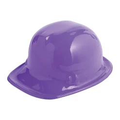 Purple Construction Hats - 12 Pc.