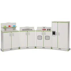 Rainbow Accents Culinary Creations Kitchen Cupboard - Key Lime Green