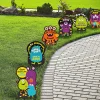 Religious Halloween Monster Yard Signs - 6 Pc.