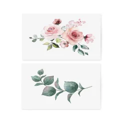 Rose Bloom Tattoo Set