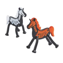 Skeleton Unicorn Bendables - 24 Pc.