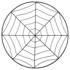 Spider Web Wreath Form