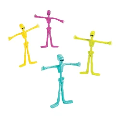 Spookadelic Neon Skeleton Bendables
