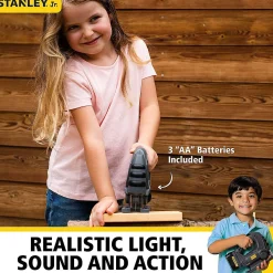 Stanley Jr. Battery Operated Toy Jigsaw