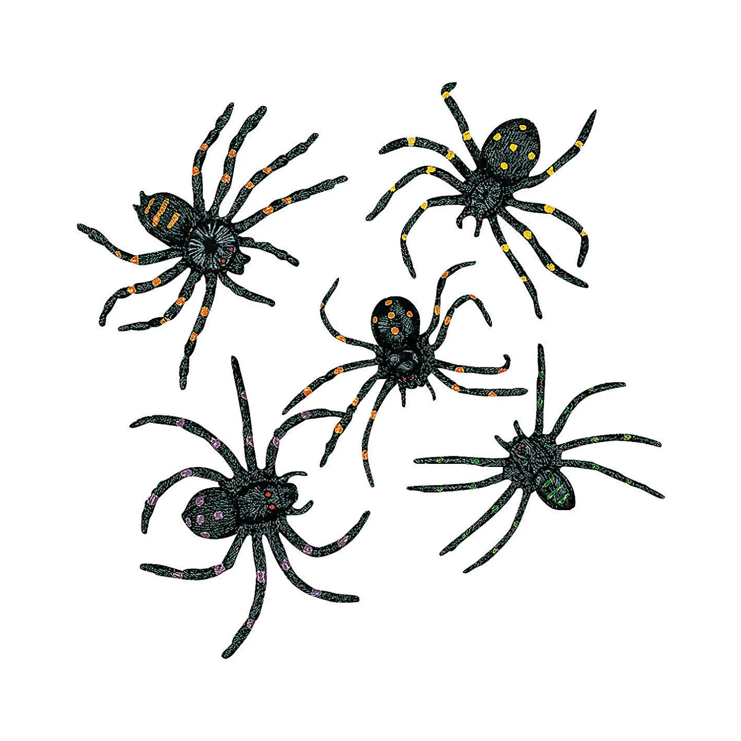 Stretchable Spiders - 12 Pc.