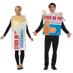 Stuck On You Bandaid Couples Costumes