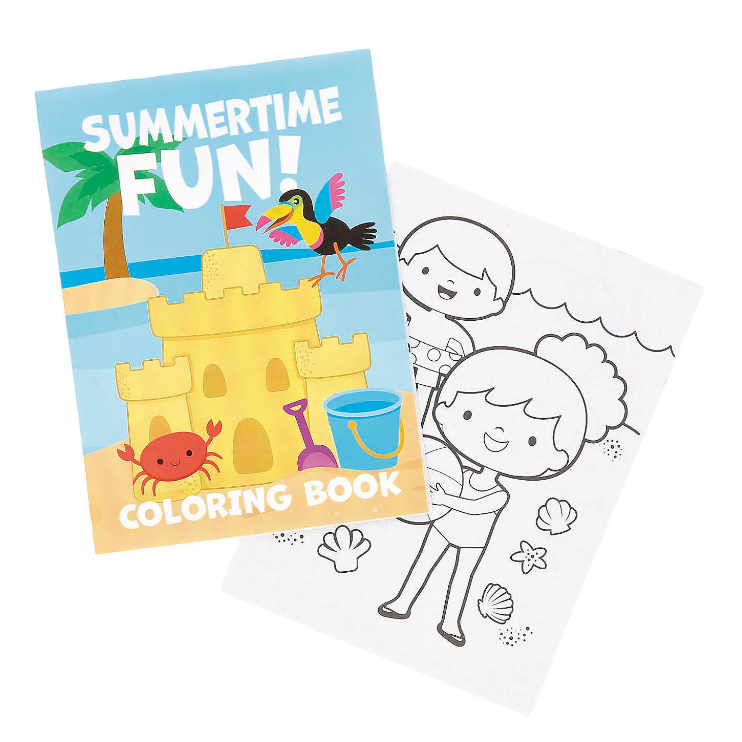 Summertime Fun Coloring Books - 24 Pc.