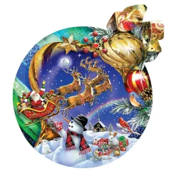 Sunsout Christmas Ornament 750 Pc Special Shape Jigsaw Puzzle