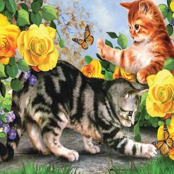 Sunsout Kitten Play 500 Pc Jigsaw Puzzle