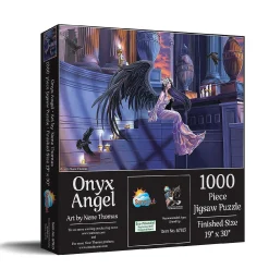Sunsout Onyx Angel 1000 Pc Jigsaw Puzzle