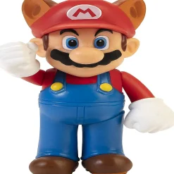 Super Mario World Of Nintendo 2.5 Inch Figure Raccoon Mario