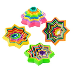Super Sensory Star Fidget Toys - 12 Pc.