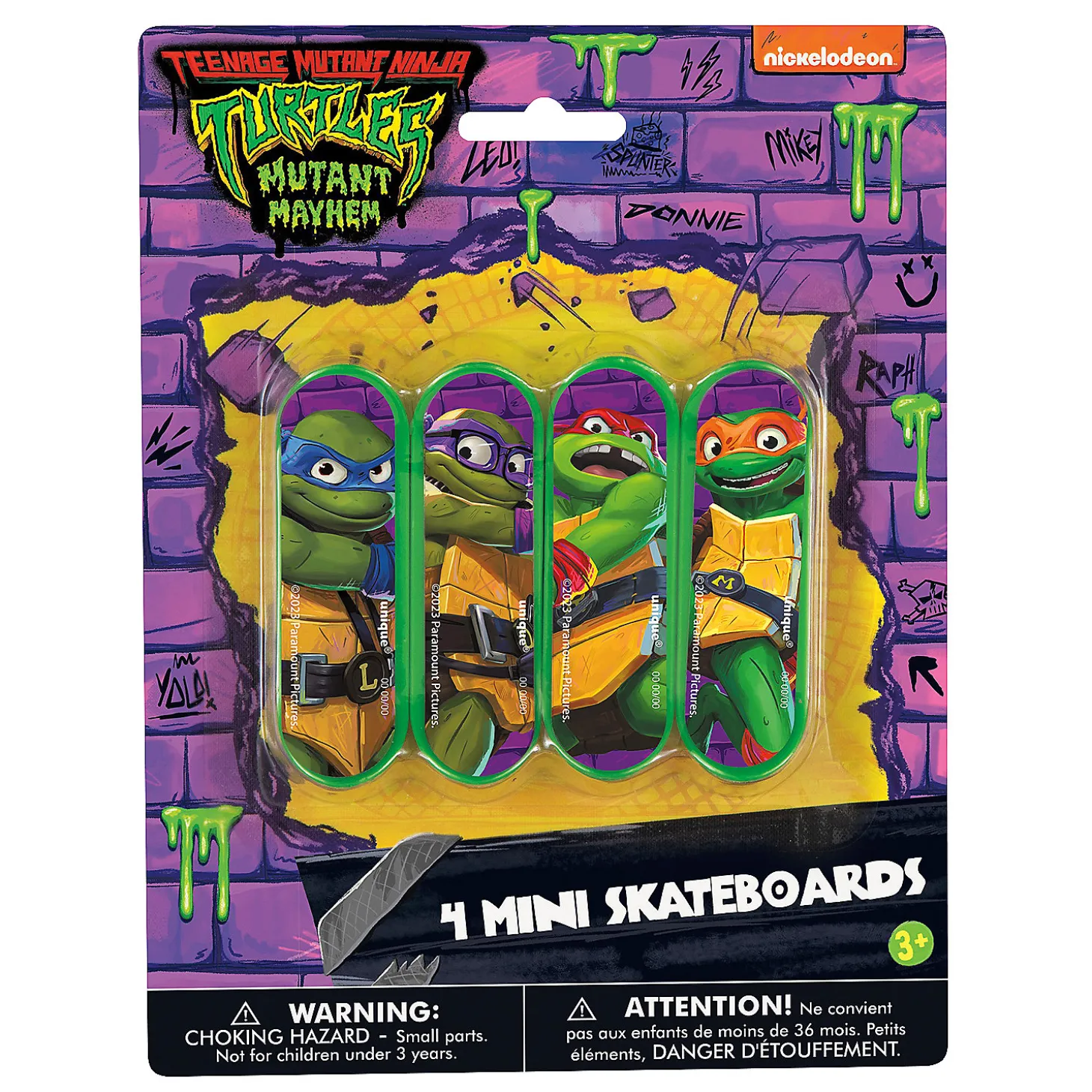 Teenage Mutant Ninja Turtles™: Mutant Mayhem Mini Skateboards