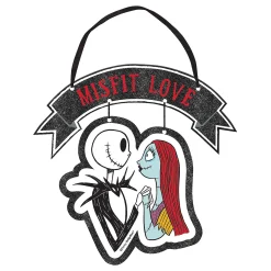 The Nightmare Before Christmas Misfit Love Door Sign