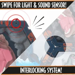 Tyrannosaurus T. Rex Jurassic World Camp Cretaceous Wow Pods Light-Up Figure Wow! Stuff