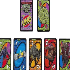 Uno Teenage Mutant Ninja Turtles Mutant Mayhem Card Game For Family Night