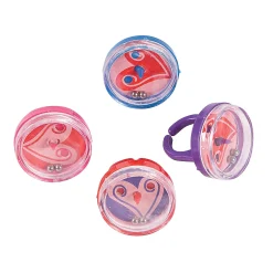 Valentine Pill Puzzle Rings