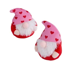 Valentine's Day Red Stuffed Gnomes - 12 Pc.