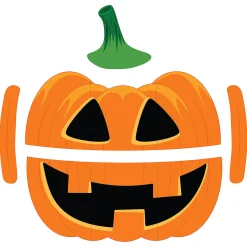 Value Jack-O'-Lantern Trunk-Or-Treat Decorating Kit - 5 Pc.