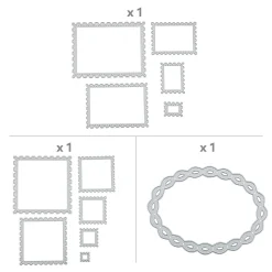 Value Wave Border Cutting Die Assortment - 12 Pc.