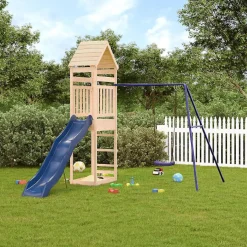 Vidaxl Outdoor Playset Solid Wood Pine