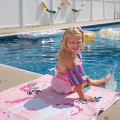 Wildkin Magical Unicorns 100% Cotton Beach Towel