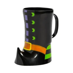 Witch Boot Bpa-Free Plastic Mugs - 12 Ct.