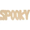 Woodpeckers Crafts, Diy Unfinished Wood 18" Spooky Cutouts, Pack Of 3