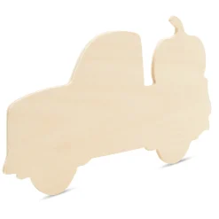 Woodpeckers Crafts, Diy Unfinished Wood 12" Pumpkin Truck Cutout Pack Of 3