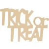 Woodpeckers Crafts, Diy Unfinished Wood 17" Trick Or Treat Cutouts, Pack Of 6