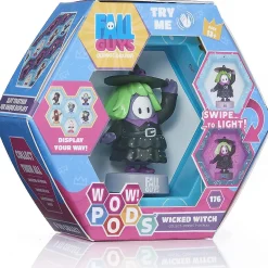 Wow Pods Fall Guys Wicked Witch Swipe Light-Up Figure Connect For Display