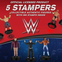 Wwe Wrestler Stampers 5Pk Hardy Kofi Kingston John Cena Finn Wyatt Pmi International