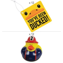 You'Ve Been Ducked Firefighter Kit For 12