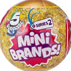 Zuru 5 Surprise Mini Brands Mystery Capsule Series 2 5 Random Mini Toys